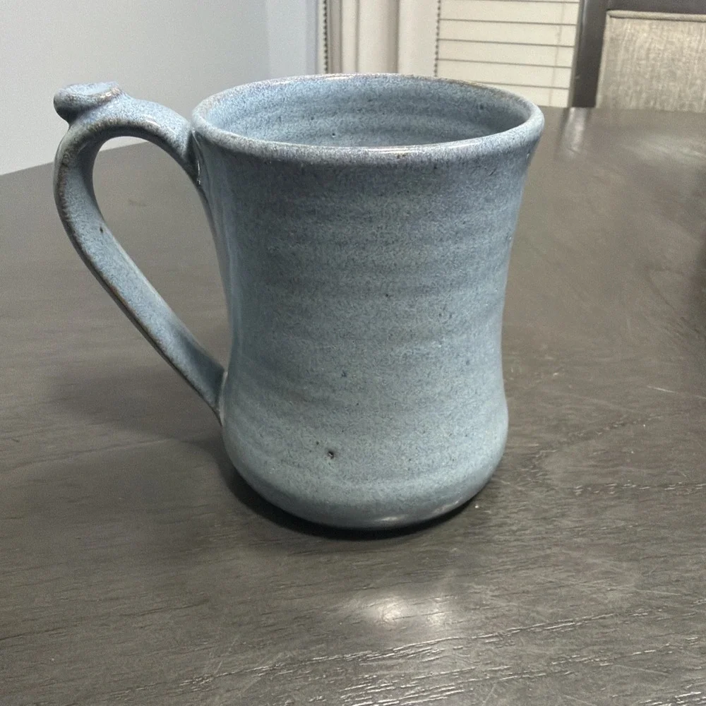 United States Olympic Training Center Colorado Springs Pottery Coffee Mug Signed